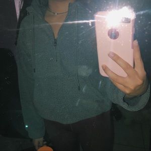 American eagle sherpa sweater